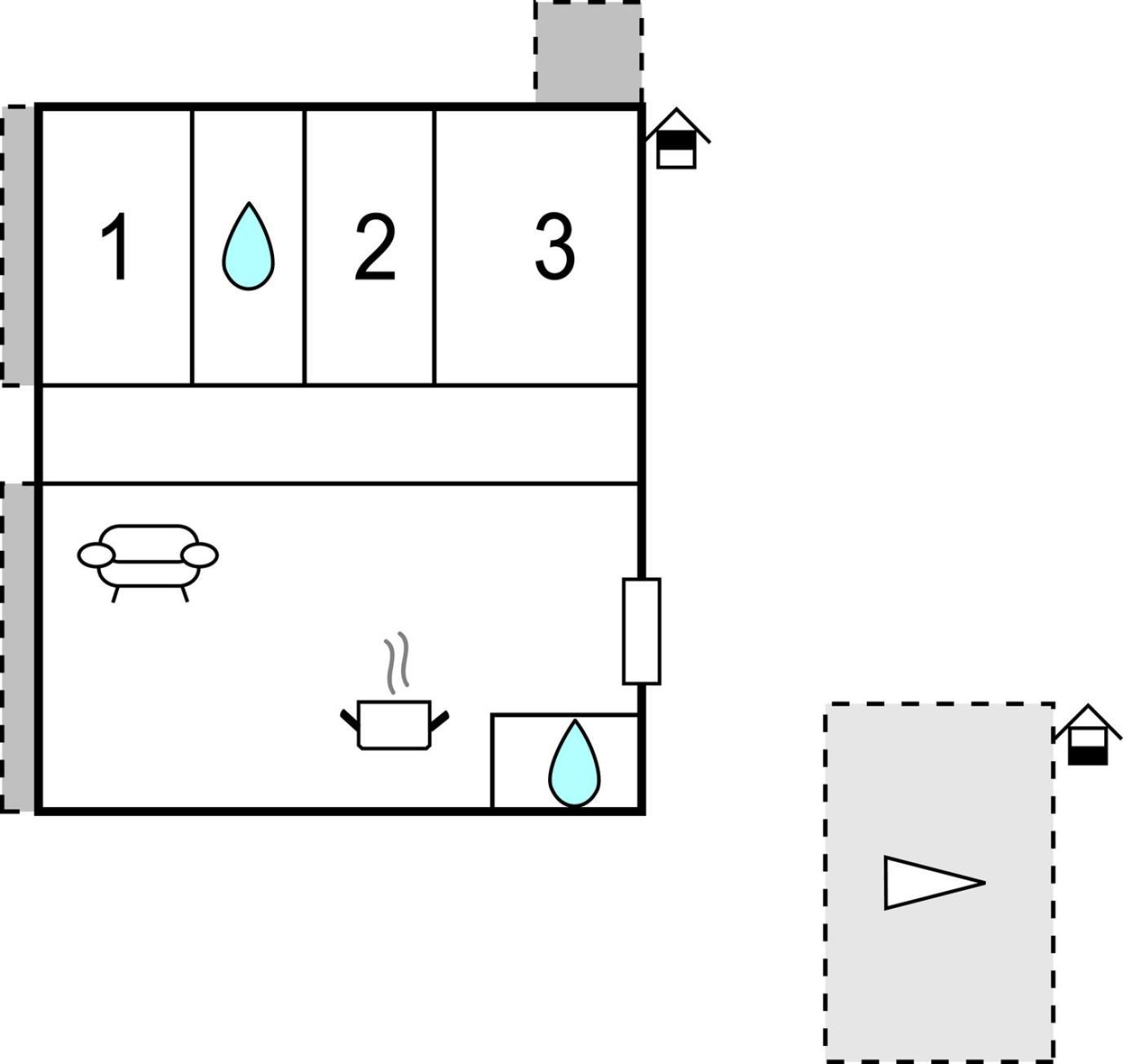 Lovely Apartment In Podstrana With Kitchen エクステリア 写真